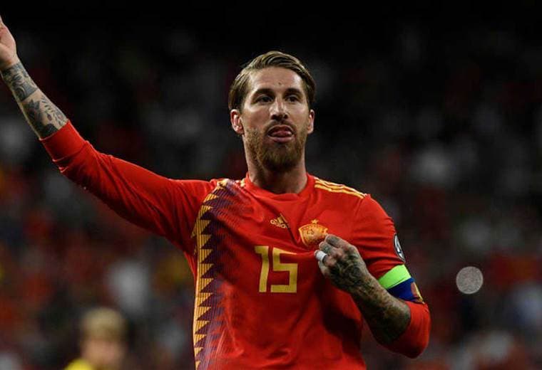 Ramos hacia el récord europeo de internacionalidades contra Suiza