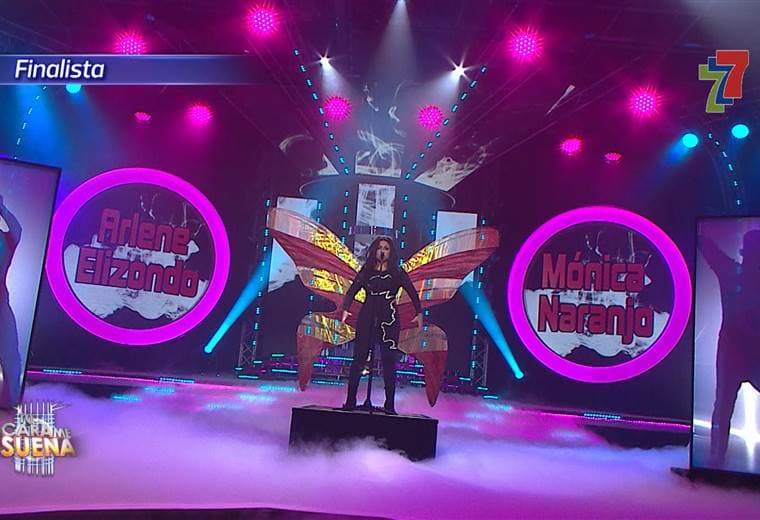 Finalista Arlene Elizondo se convirtió en Mónica Naranjo en la última gala de Tu Cara Me Suena