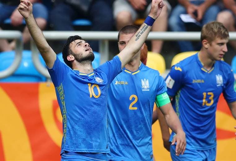 Ucrania venció a Italia y se metió en su primera final de Mundial Sub-20