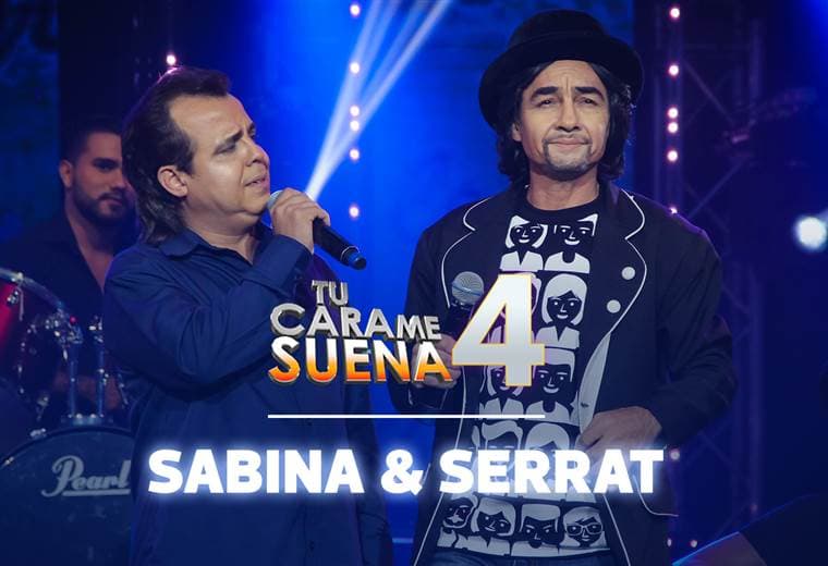Ricardo y Magdiel cantaron como Sabina y Serrat en Tu Cara Me Suena