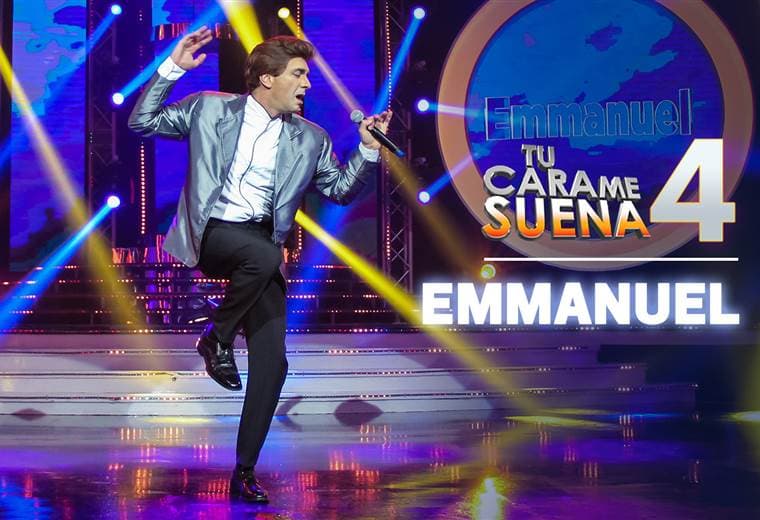 Jorge Madrigal abrió la Semifinal de Tu Cara Me Suena como Emmanuel