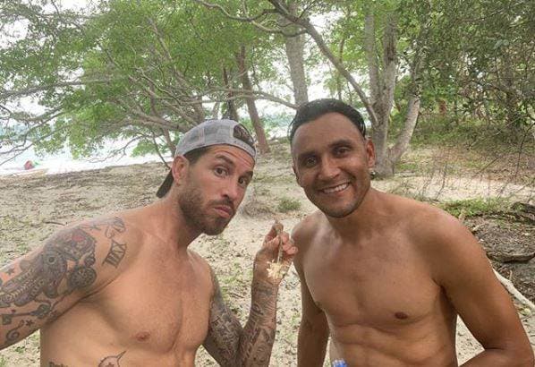 Así disfrutan Keylor Navas y Sergio Ramos sus vacaciones en Costa Rica