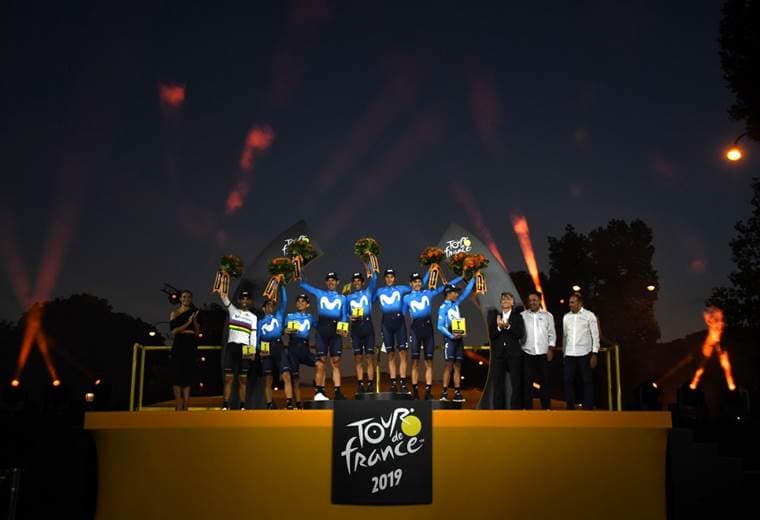 Director del Movistar Team alaba trabajo de Andrey Amador: 'Espectacular durante todo el Tour'