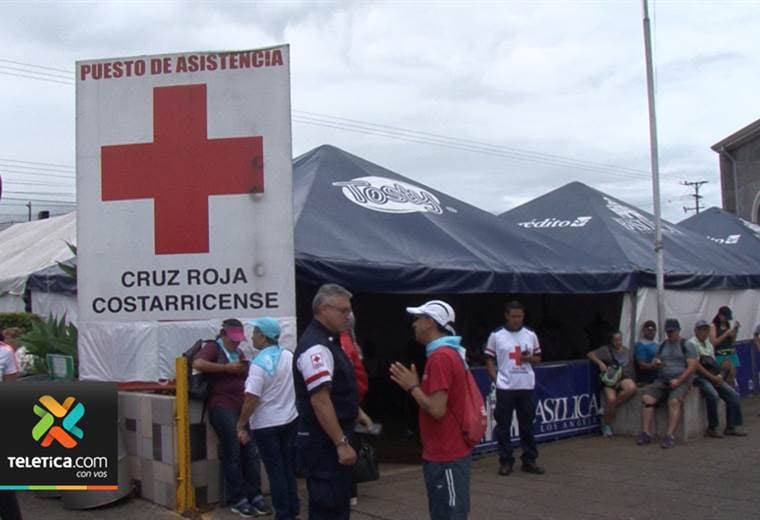 Desde el jueves y hasta este domingo la Cruz Roja atendió a 235 personas en la romería