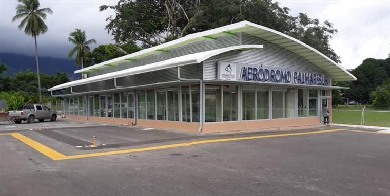 Aeropuerto en Palmar Sur cuenta con nueva terminal y una remozada pista de aterrizaje 
