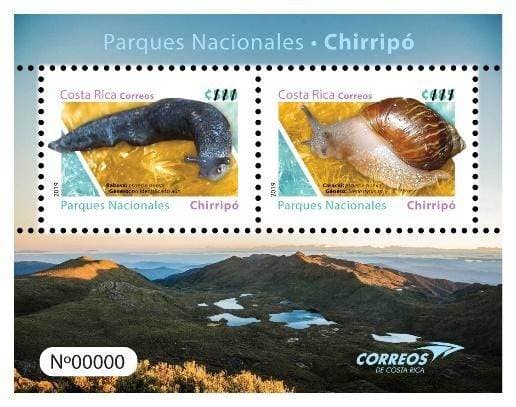 Correos de Costa Rica incluyó dos especies únicas del Parque Nacional Chirripó en sellos postales