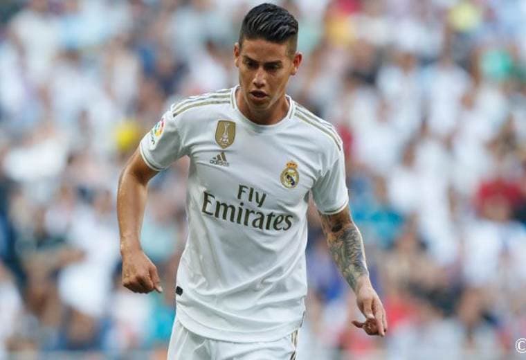 Real Madrid confirma la lesión muscular de James Rodríguez