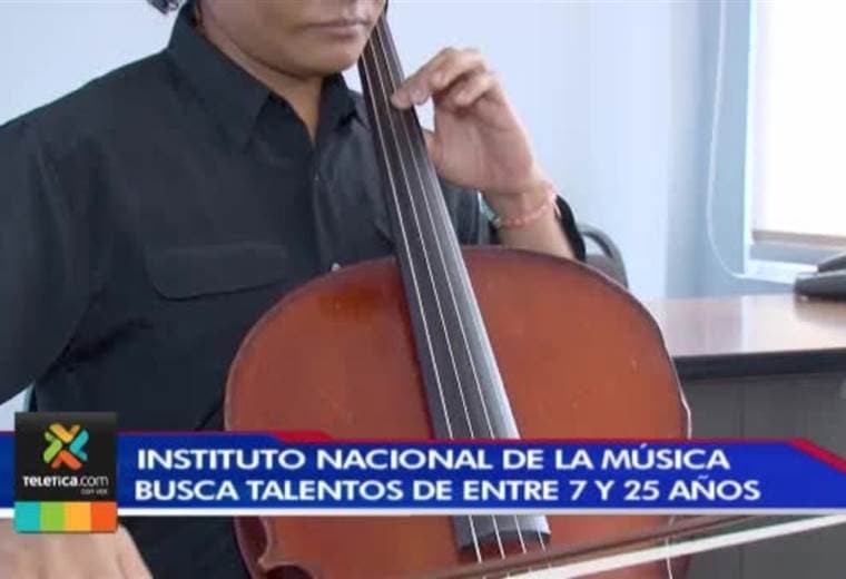 INA busca talentos para programa de jóvenes con conocimientos musicales