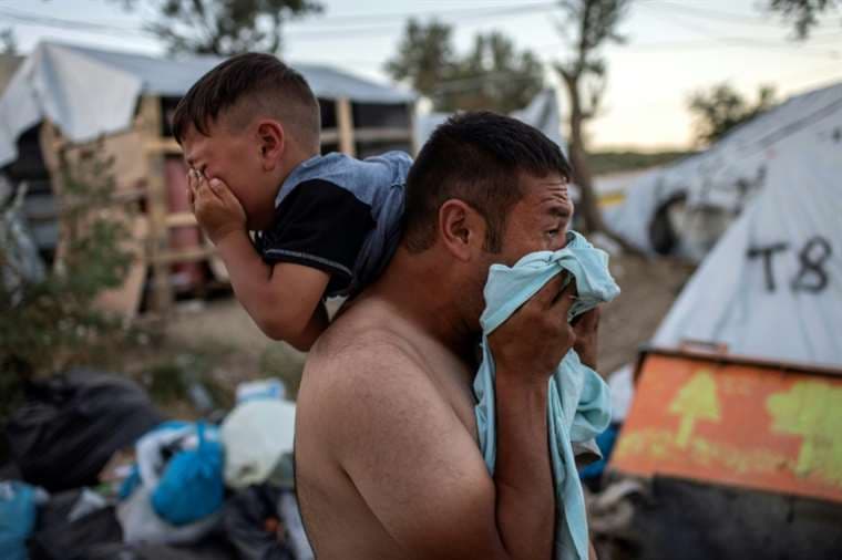 Situación "trágica" en campo de refugiados en Grecia, según agencia de la ONU