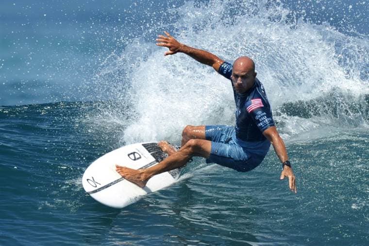 Kelly Slater, el mito del surf también quiere saborear los Juegos Olímpicos