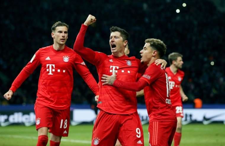 Lewandowski permite al Bayern seguir el ritmo del Leipzig