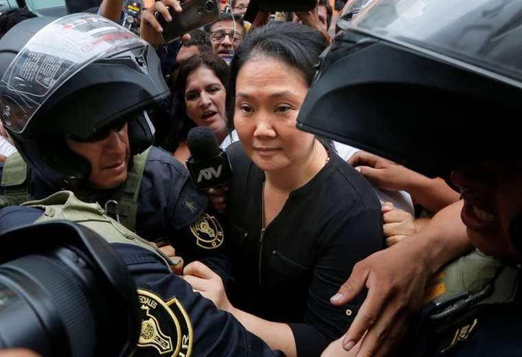 Keiko Fujimori: ordenan nuevamente prisión preventiva para excandidata presidencial de Perú