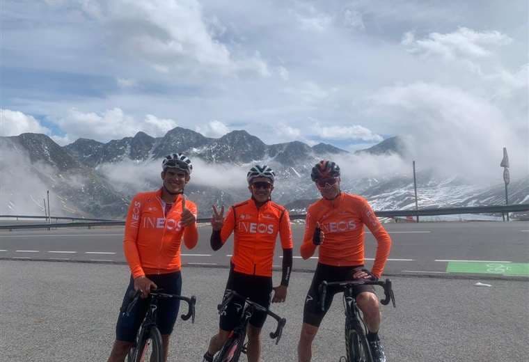 Andrey Amador ya se prepara con Carapaz y Froome para La Vuelta