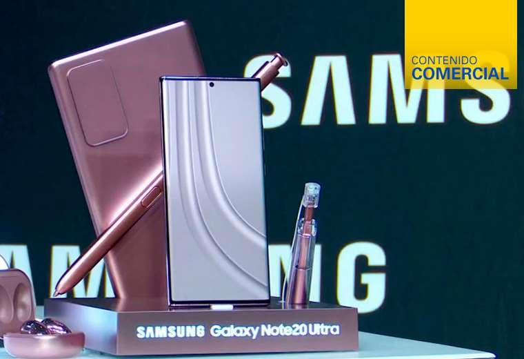 Estas son las características de la serie Note 20 de Samsung