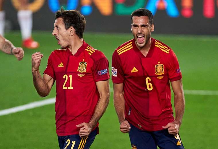 España cumple y gana 1-0 a Suiza en Liga de Naciones 