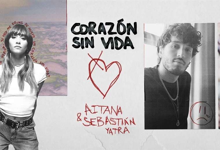 Sebastian Yatra y Aitana estrenan “Corazón sin vida”