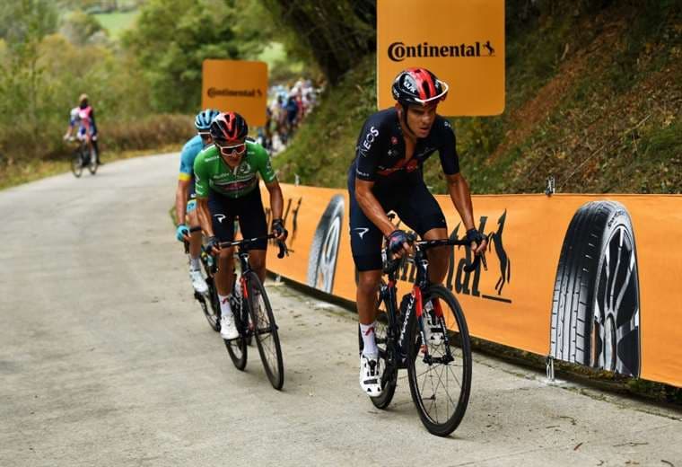 Amador y el Ineos vuelven a oler el triunfo de etapa en La Vuelta