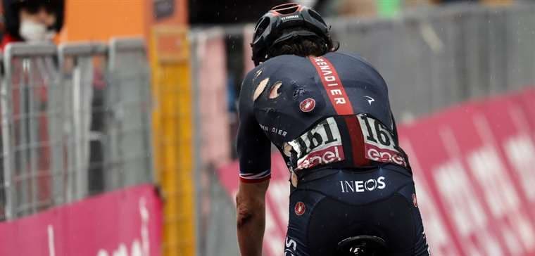 Video: Geraint Thomas del Ineos abandona el Giro de Italia