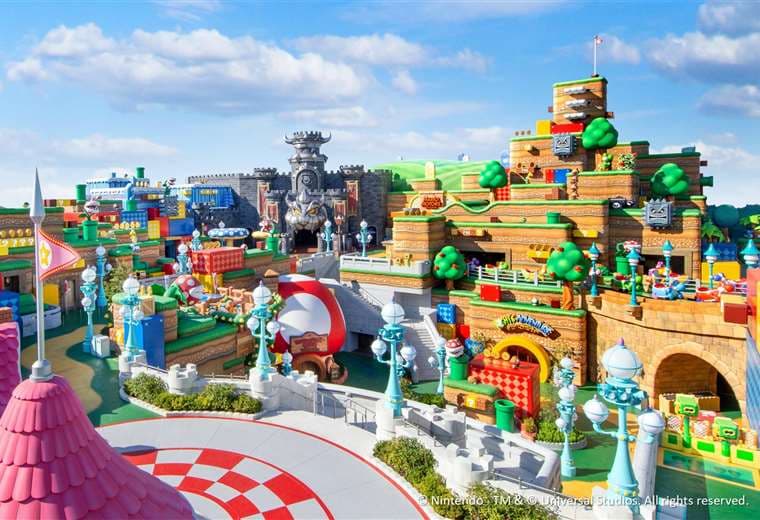 El parque temático japonés "Super Mario" se inaugurará en febrero