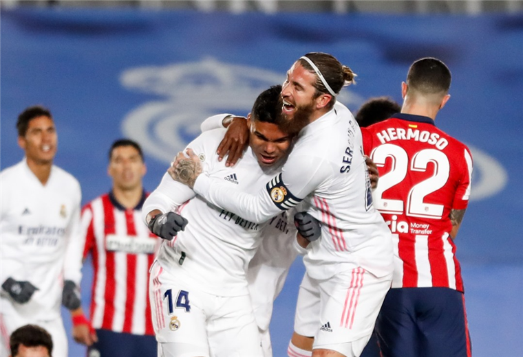 Real Madrid inflige la primera derrota al Atlético en el derbi