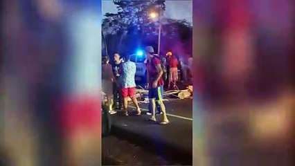 Vecinos de Cebadilla protestan por cierre de calle y realizan bloqueos en la Ruta 27