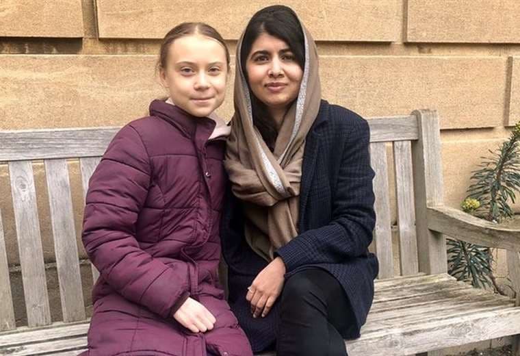 Greta Thunberg "es la única amiga por la que faltaría a clases", dice premio nobel Malala tras encuentro