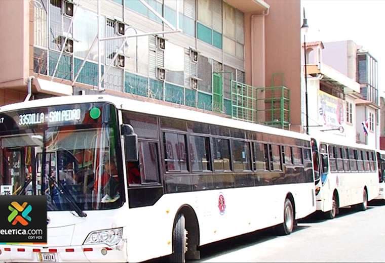 Transporte Público estableció restricciones al servicio por la emergencia sanitaria