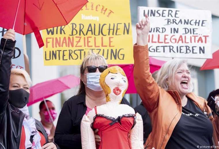 Prostitutas en Alemania piden reapertura de burdeles