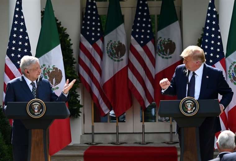 López Obrador agradece a Trump no tratar a México "como colonia"