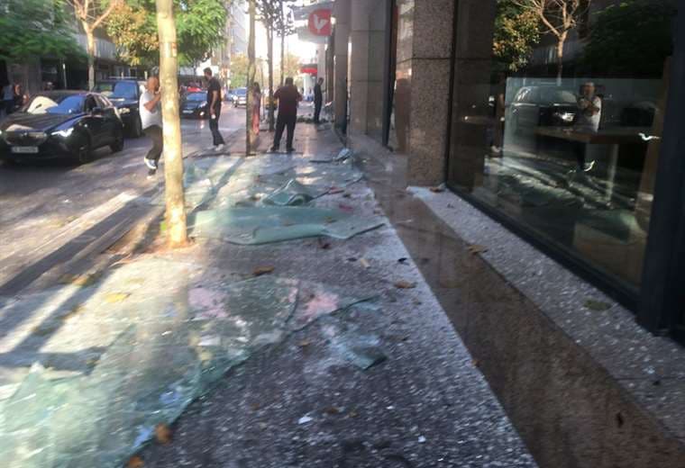 Tica en Beirut sobre explosión: "El suelo comenzó a rebotar"