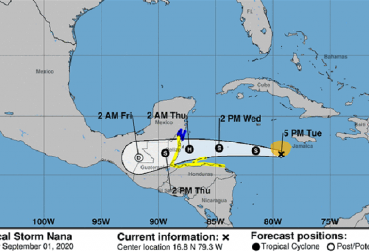 Se forman dos tormentas tropicales y una amenaza Centroamérica