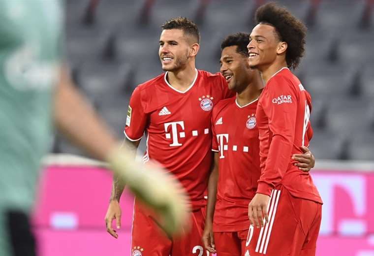 Bayern Munich golea 8-0 al Schalke con triplete de Gnabry