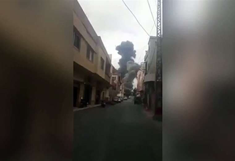 Fuerte explosión en un edificio del Hezbolá en el sur del Líbano