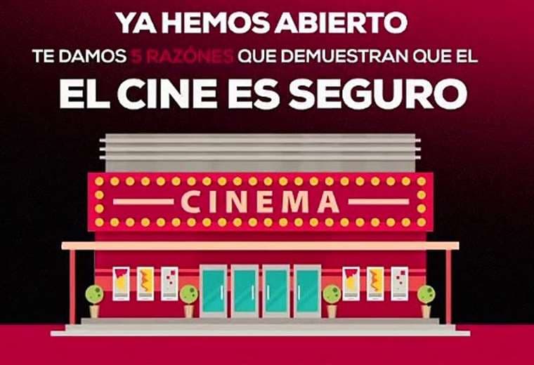 110 salas de cine reabrirán este jueves en Costa Rica
