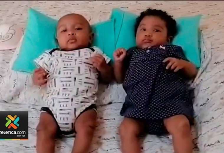 Alanna y Zion, gemelos ‘in vitro’, cumplieron tres meses de vida
