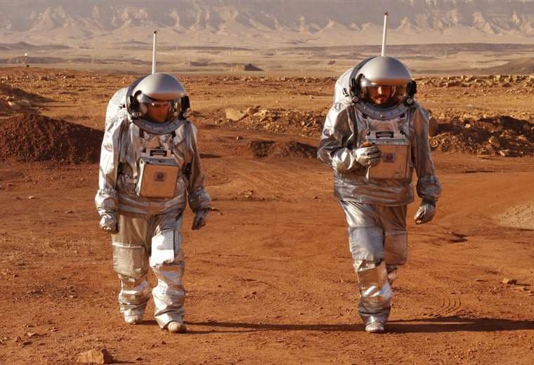 Fotos: Astronautas simulan "la vida en Marte" en un desierto de Israel