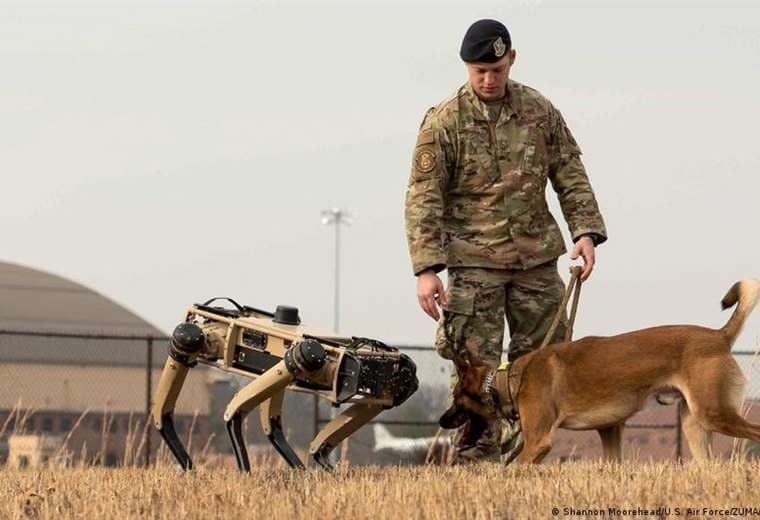 Perro robot francotirador, el nuevo invento de un fabricante militar