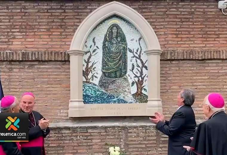 ¡La Negrita ya está en los jardines del Vaticano!