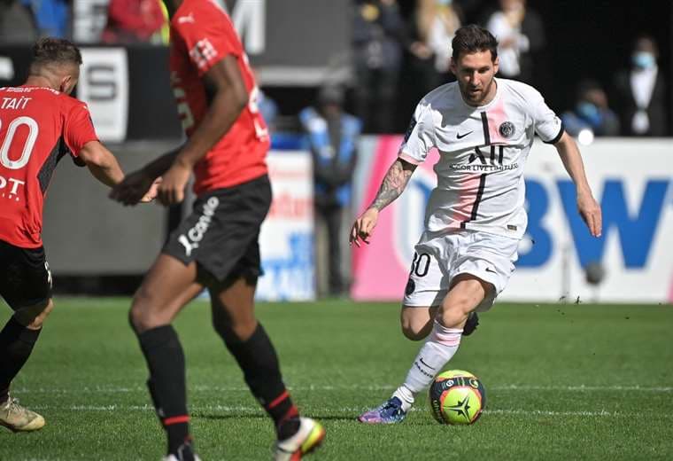 PSG cae por sorpresa en campo del Rennes y pierde el invicto en Ligue 1