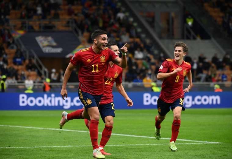 España gana 2-1 a Italia y jugará la final de la Liga de Naciones