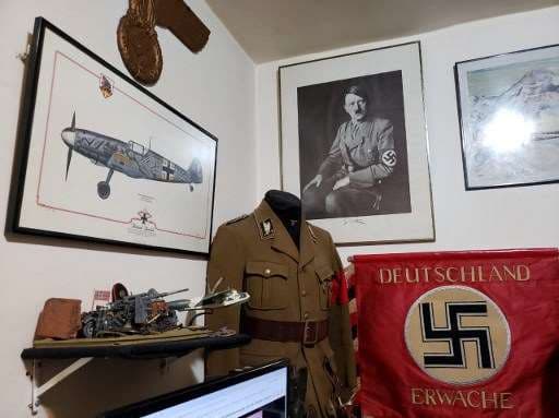 Hallado vasto material nazi en vivienda de supuesto abusador de menores