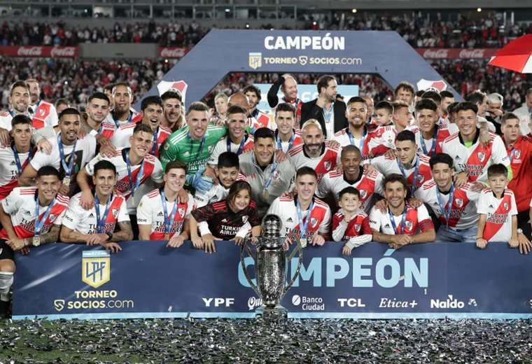 River Plate campeón del torneo 2021 de primera división del fútbol argentino