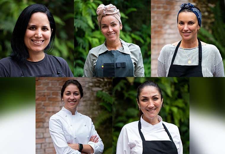 Cinco chefs latinoamericanas compartieron su gastronomía en Costa Rica