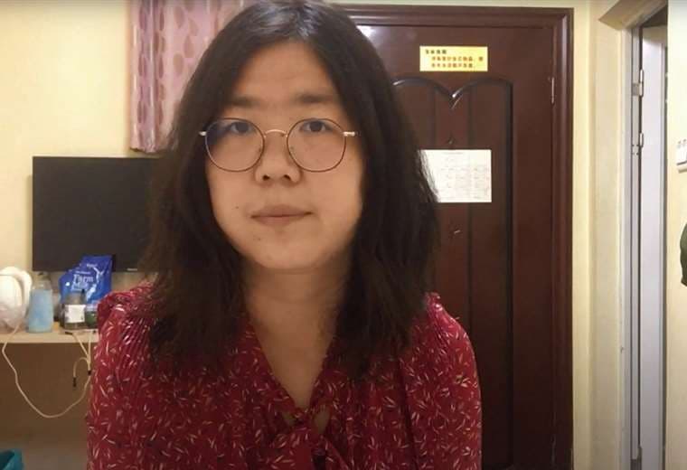Periodista china encarcelada por cobertura del COVID está al borde de la muerte