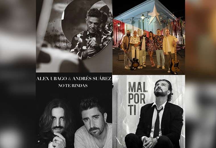Viernes de música: Alejandro Sanz, Greeicy, Arjona y Álex Ubago