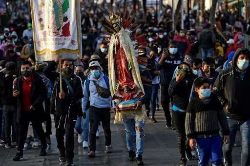 México revive culto a la Virgen de Guadalupe desafiando el riesgo de un repunte de COVID-19