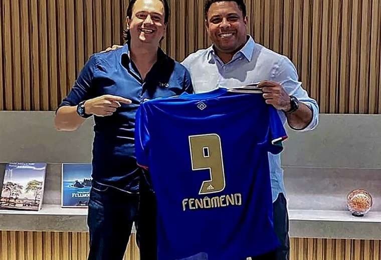 Ronaldo el 'Fenómeno' compra el Cruzeiro de Brasil, club donde se hizo profesional