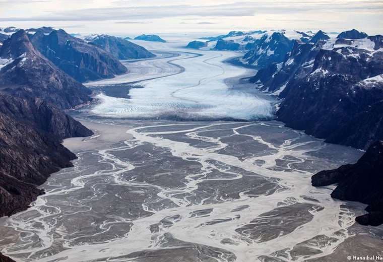 Groenlandia tiene temperaturas 30 grados superiores a media