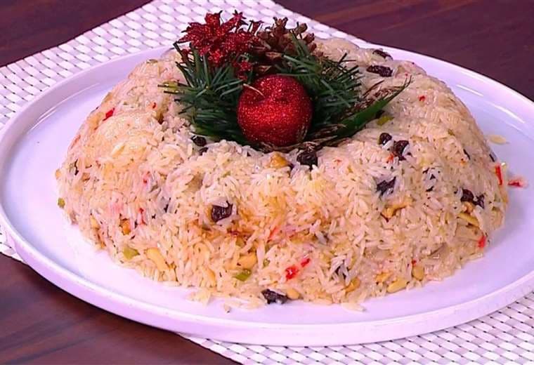 Prepare un delicioso arroz navideño para compartir en familia