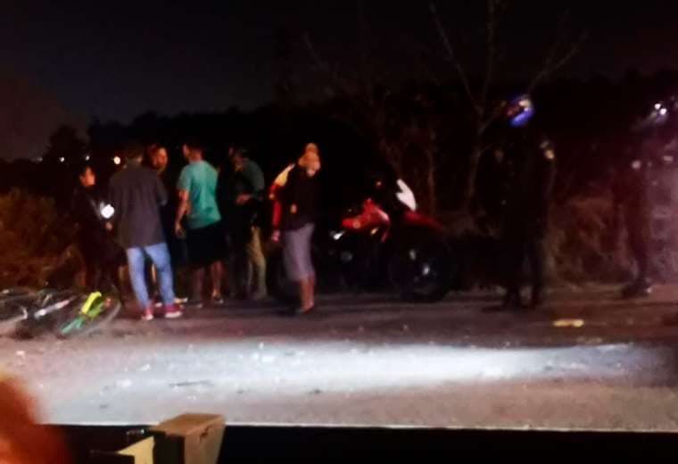 Motociclista cayó a precipicio y murió luego de chocar con bus en La Carpio
